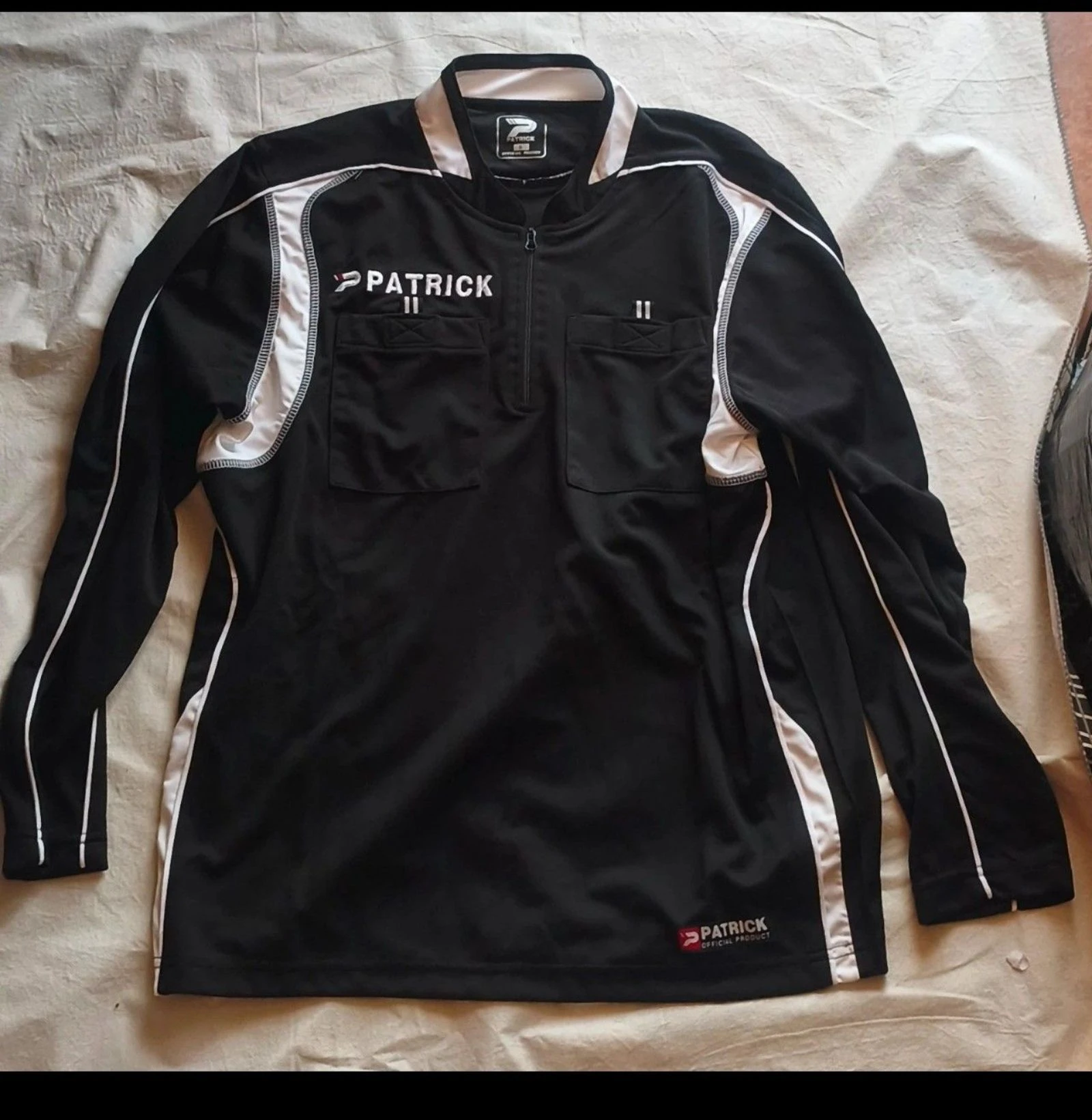 Referee Patrick Long Sleeve Black T-Shirt Size S - New Without Tag – photo 3